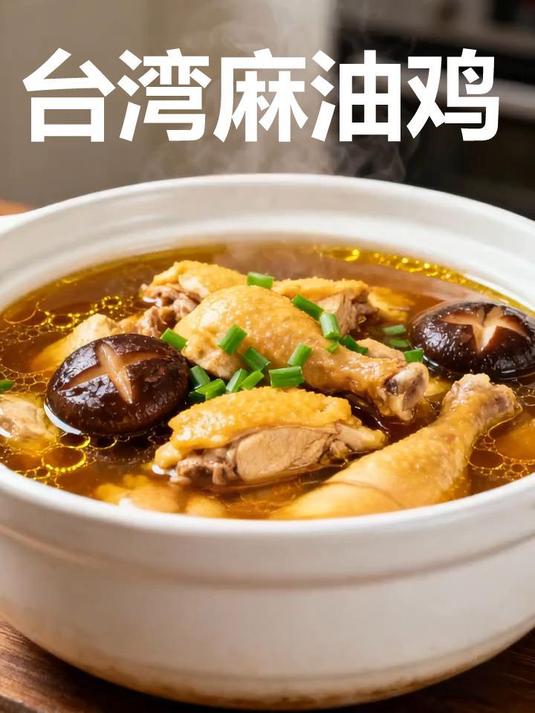 暖身滋补！台湾麻油鸡，驱寒养颜超简单！