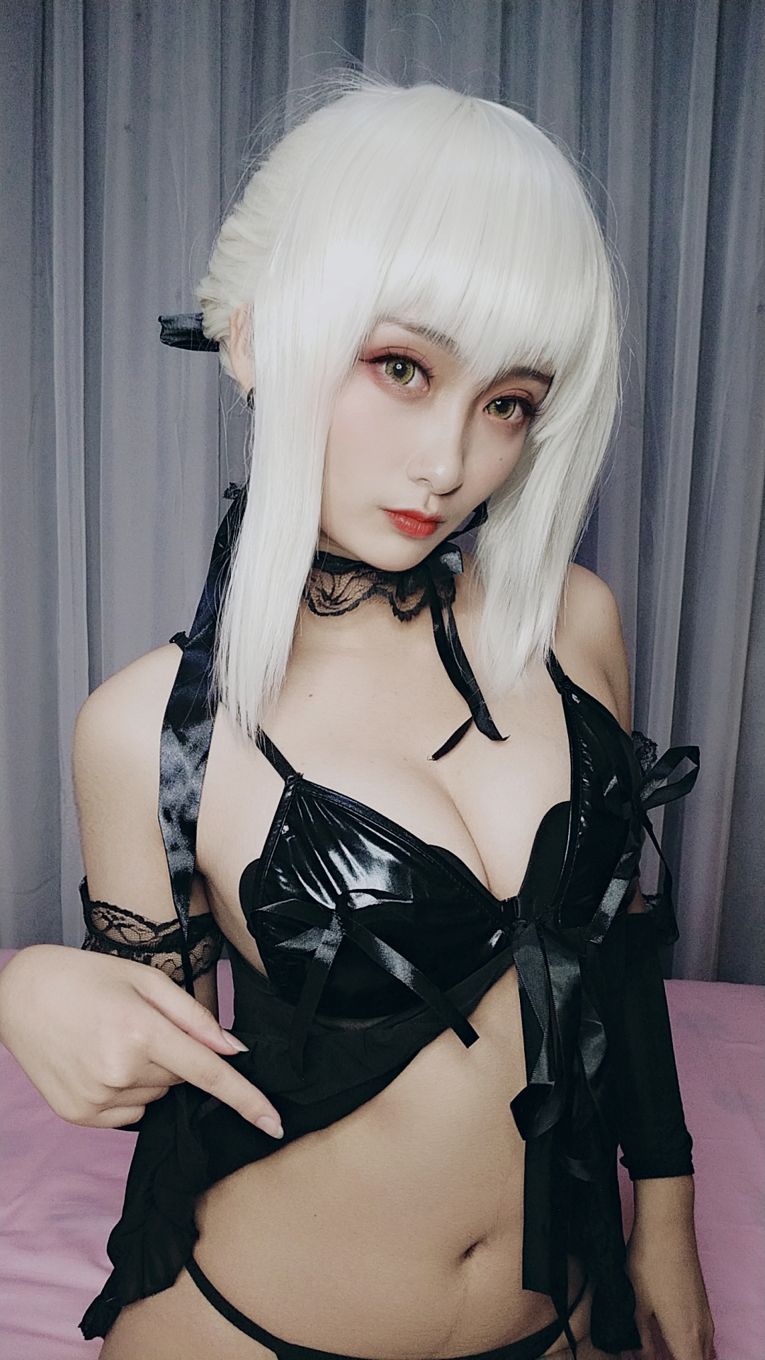 图片[8]-洛璃LoLiSAMA NO.008 — 黑呆睡衣王座[30P+5V59M]-六色网