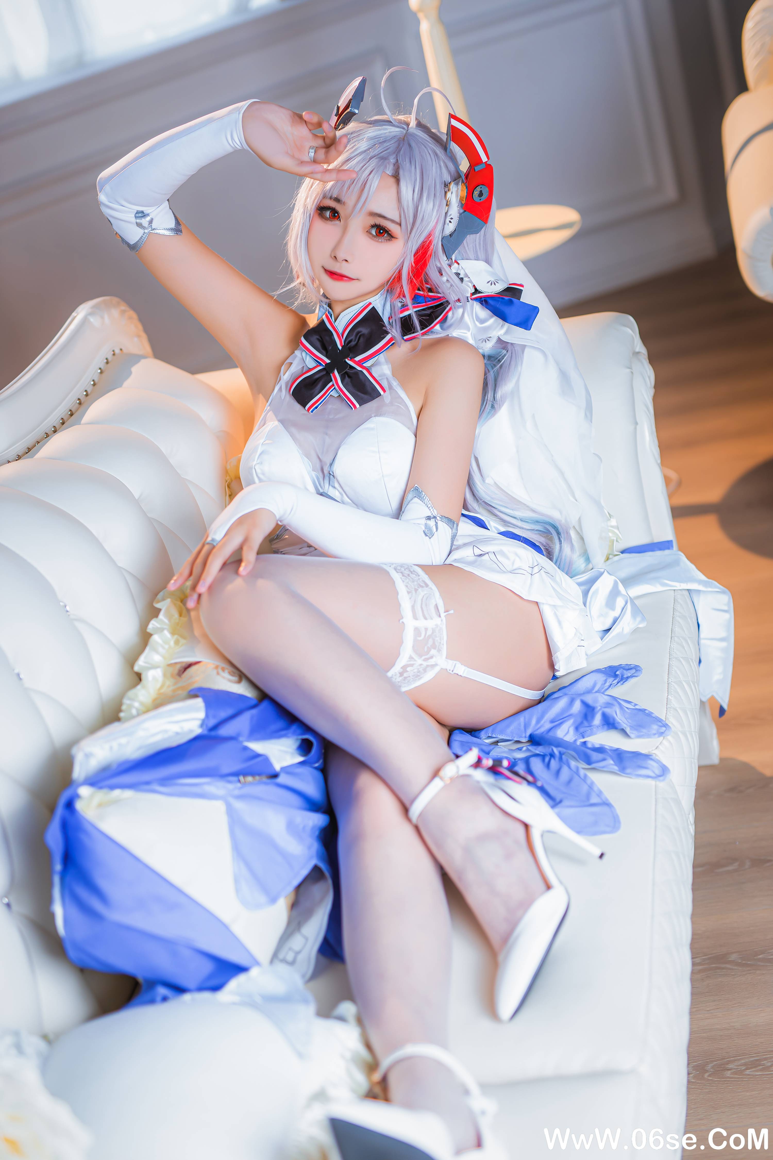 图片[13]-Momoko葵葵 NO.034 — 欧根之花嫁[20P109M]-六色网