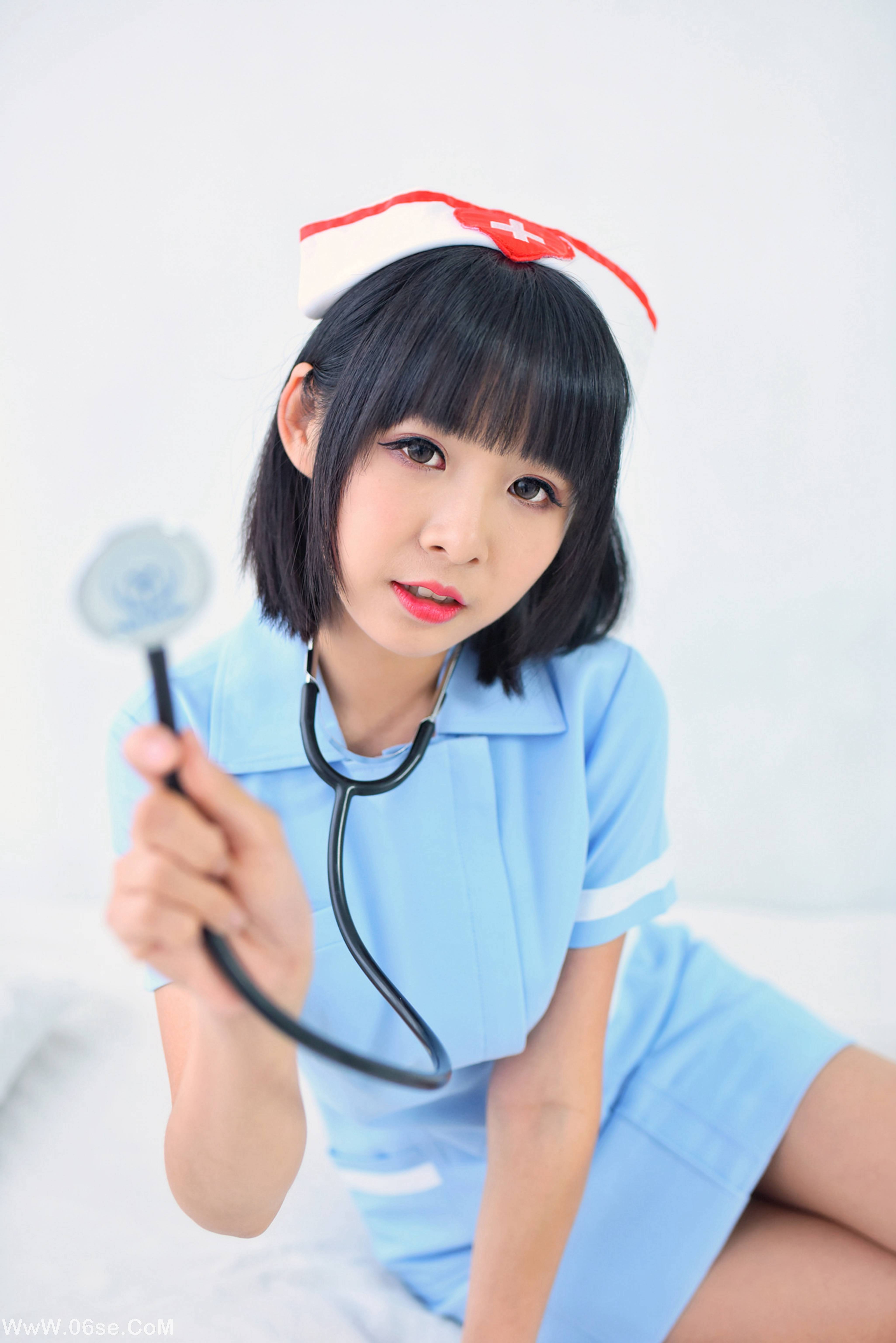 图片[30]-制服の女生 NO.004 海琳 护士与女仆[40P224M]-六色网