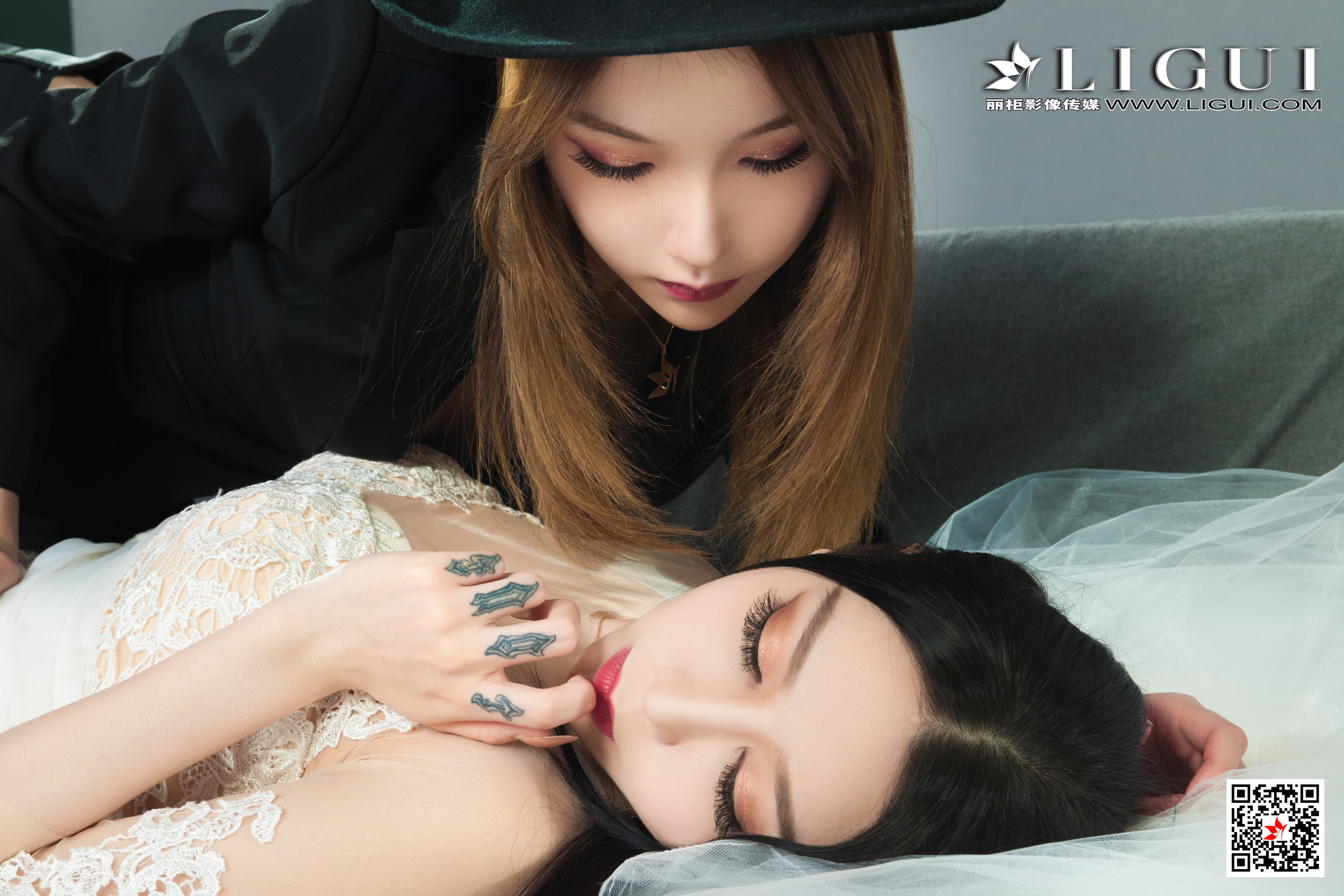 图片[35]-[Ligui丽柜] 2021.07.09 网络丽人 Model 兔子&心心-六色网