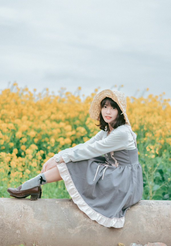 图片[7]-油菜花少女-六色网