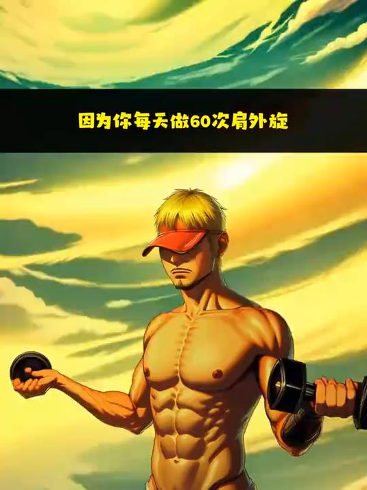 每天60次肩外旋+推举+开合,告别扣肩溜肩,练出一字肩+清晰锁骨