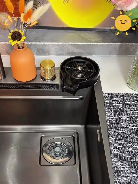 不锈钢厨房过滤网：水槽洗菜防漏，洗碗池通用弹跳器好用！