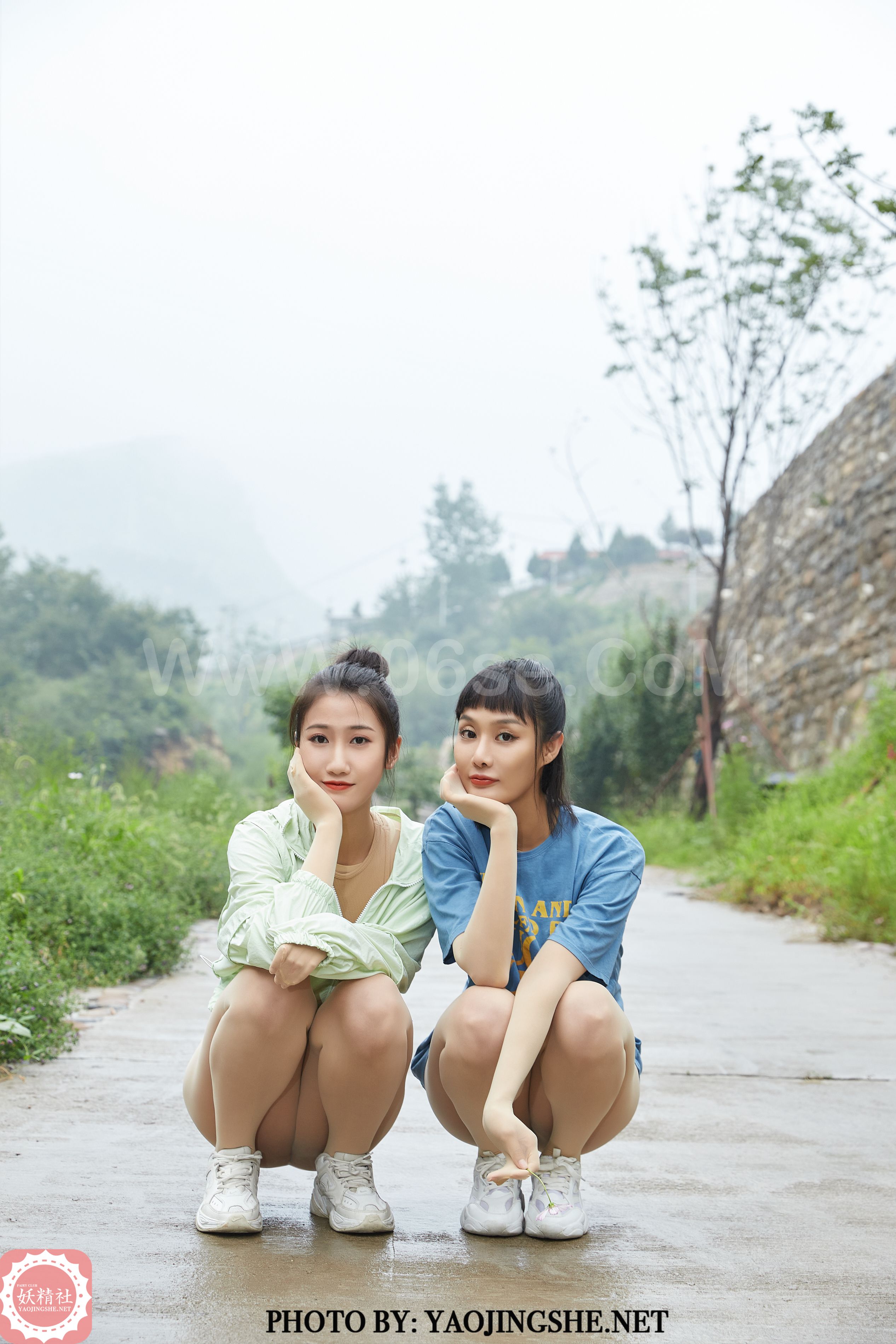 图片[15]-[YaoJingShe 妖精社] T2040《可可&思文-郊游》[34P-238MB]-六色网
