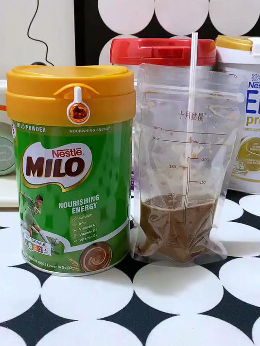 雀巢进口NESTLE MILO雀巢美禄巧克力冲饮可可粉400g食品 新加坡美禄可可粉400