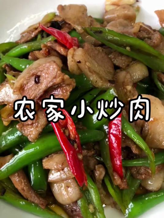 小炒肉这样做肉吃起来肥而不腻，非常下饭，越吃越香！