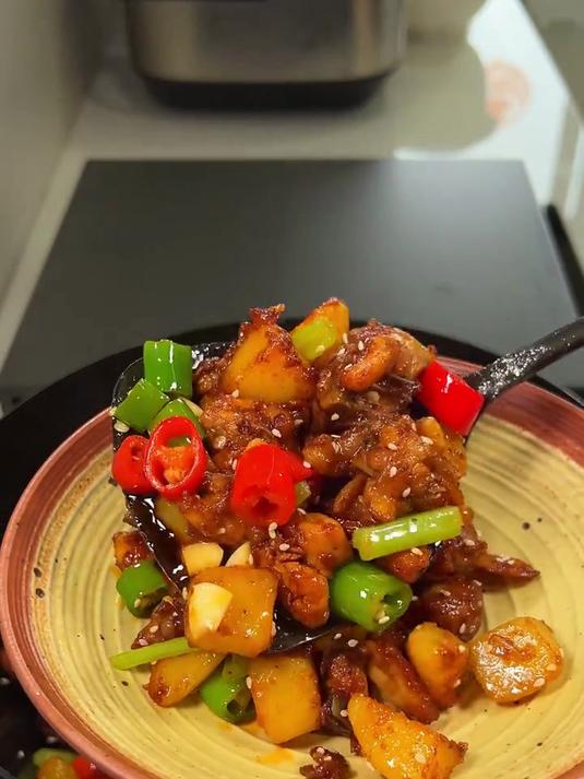 干锅鸡,简单又好吃