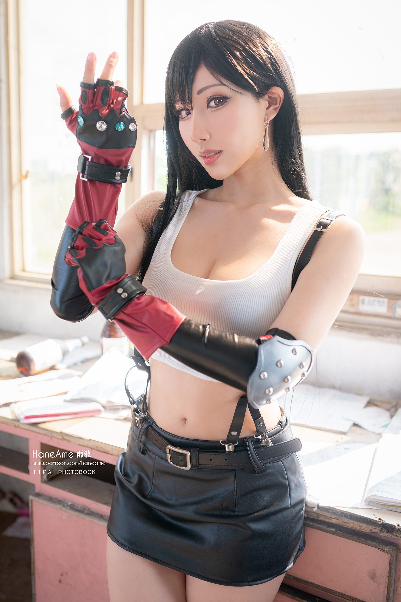 Hane Ame 雨波写真 NO.006 - 蒂法[99P260M]-六色网