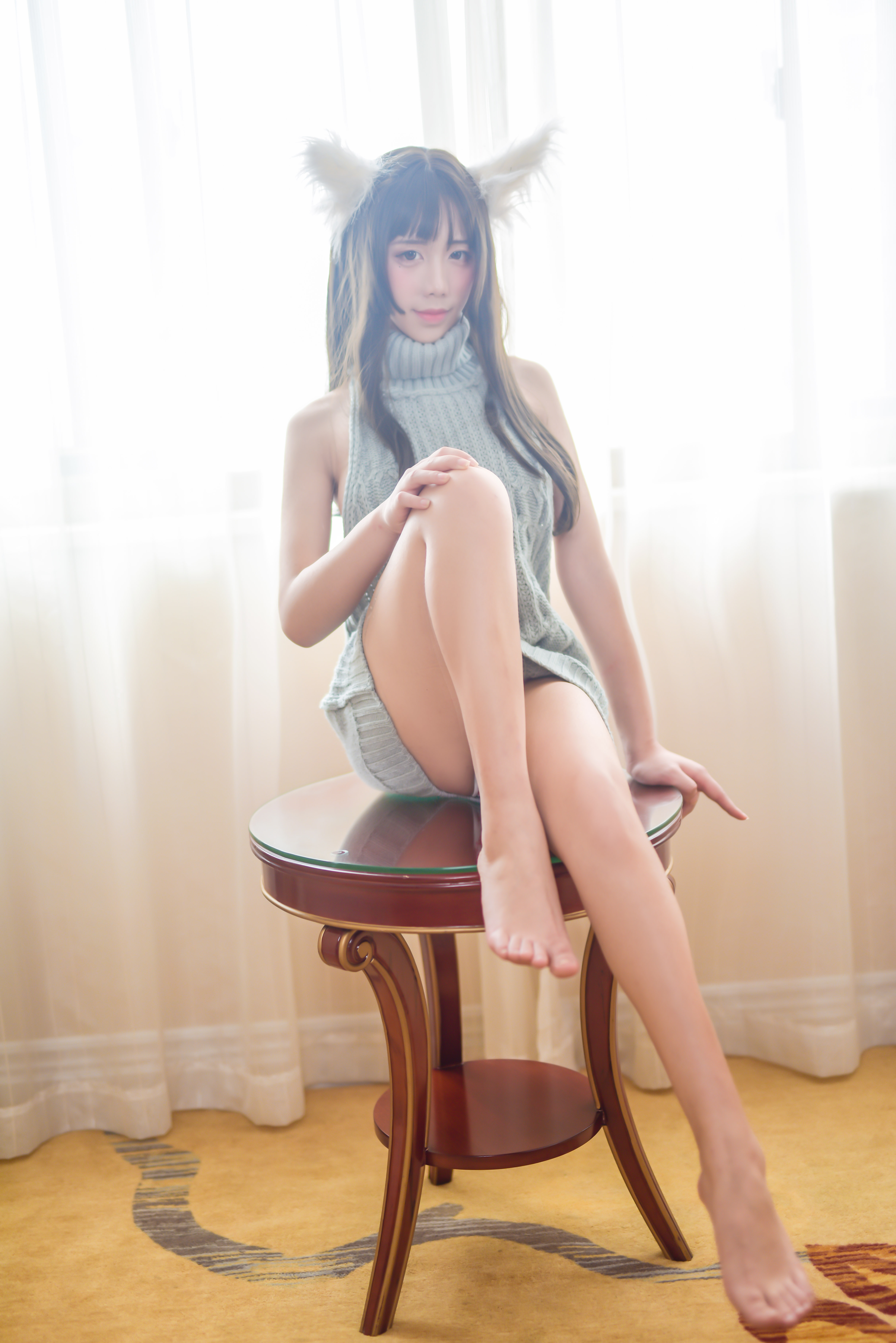 图片[19]-九曲Jean NO.024 – 露背毛衣[44P90M]-六色网