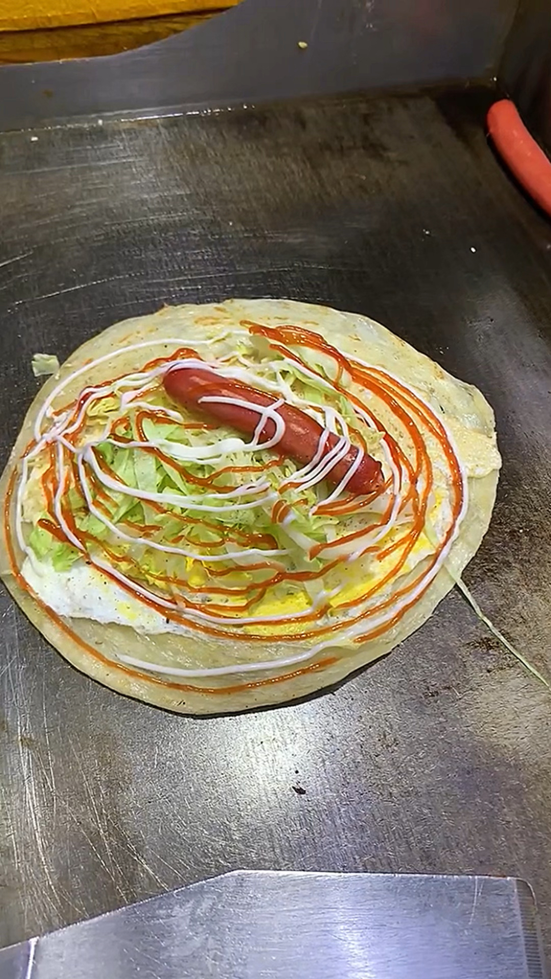 街边美食手抓饼做法