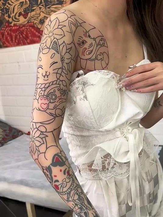 为何这么多女孩喜欢纹身,这个社会怎么了,欣赏不来