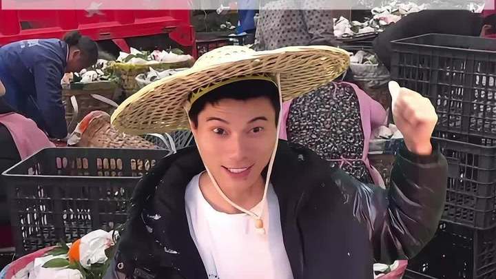 普通人在家搭建集市背景卖蔬果也不错哟