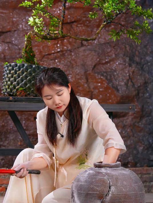 杜鹃大飘搭配溪流缸,观鱼又能赏盆景