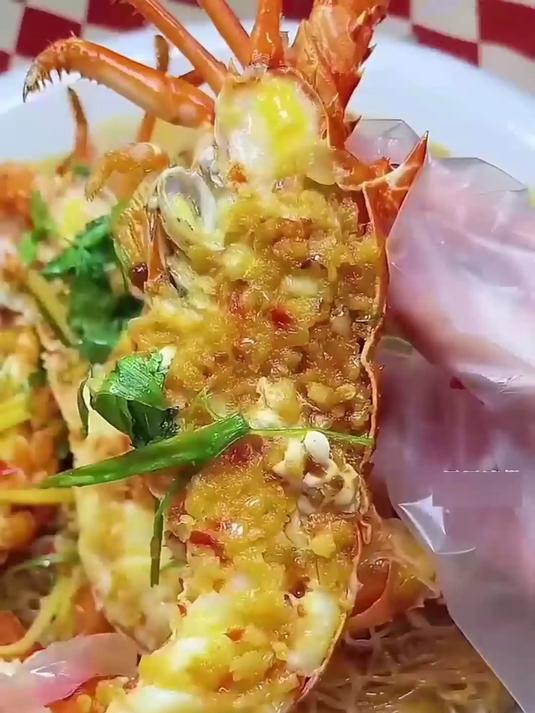 小青龙虾拌魔芋丝！低卡还鲜，超合适