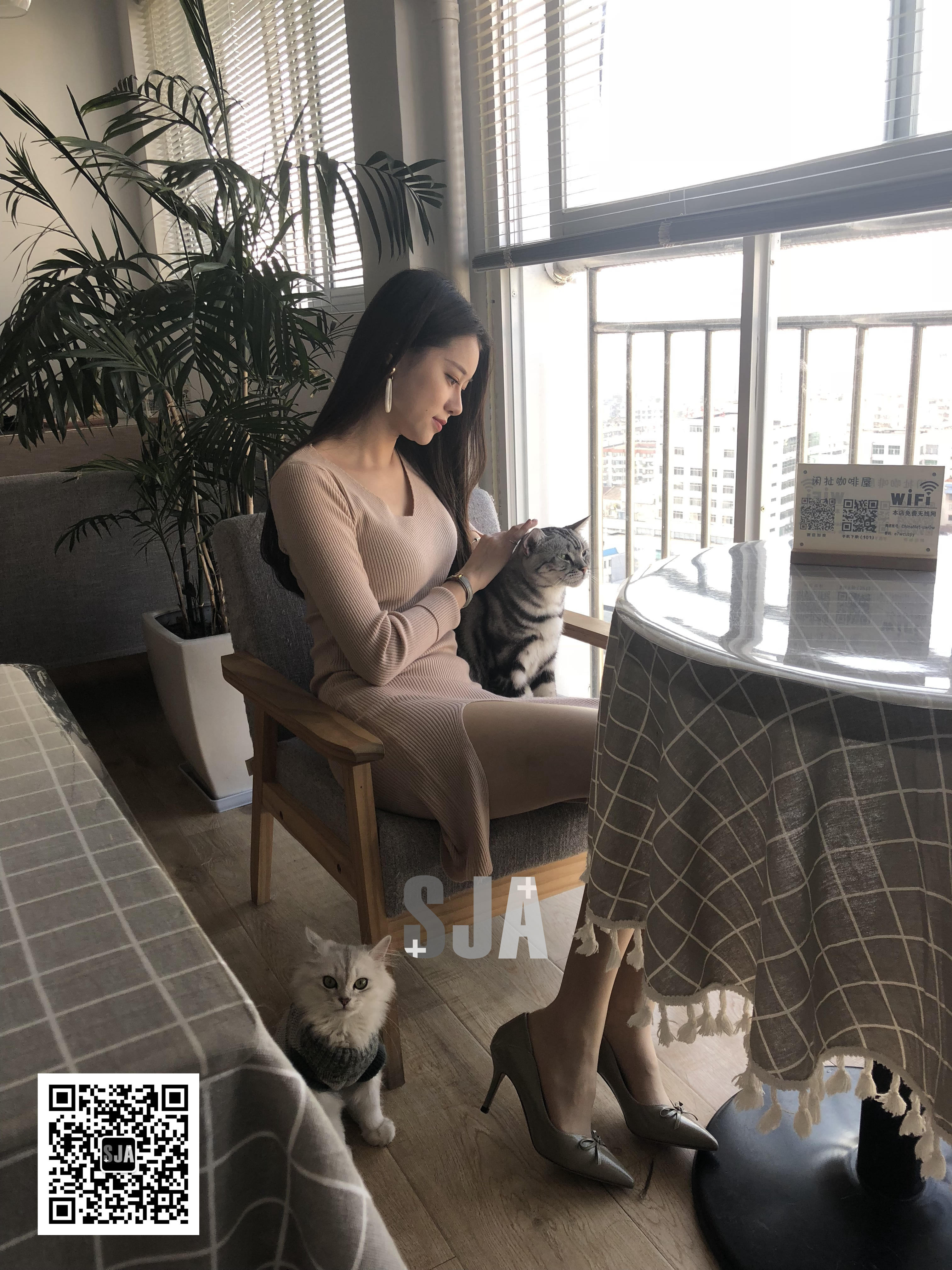 图片[27]-[SJA佳爷]闺蜜视角 NO.013 喵 [60P+81M]-六色网