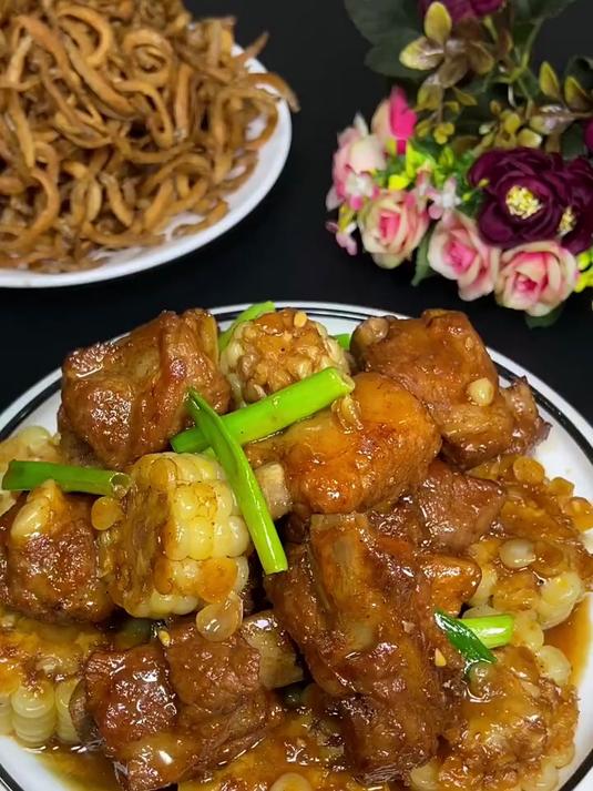 排骨烧玉米