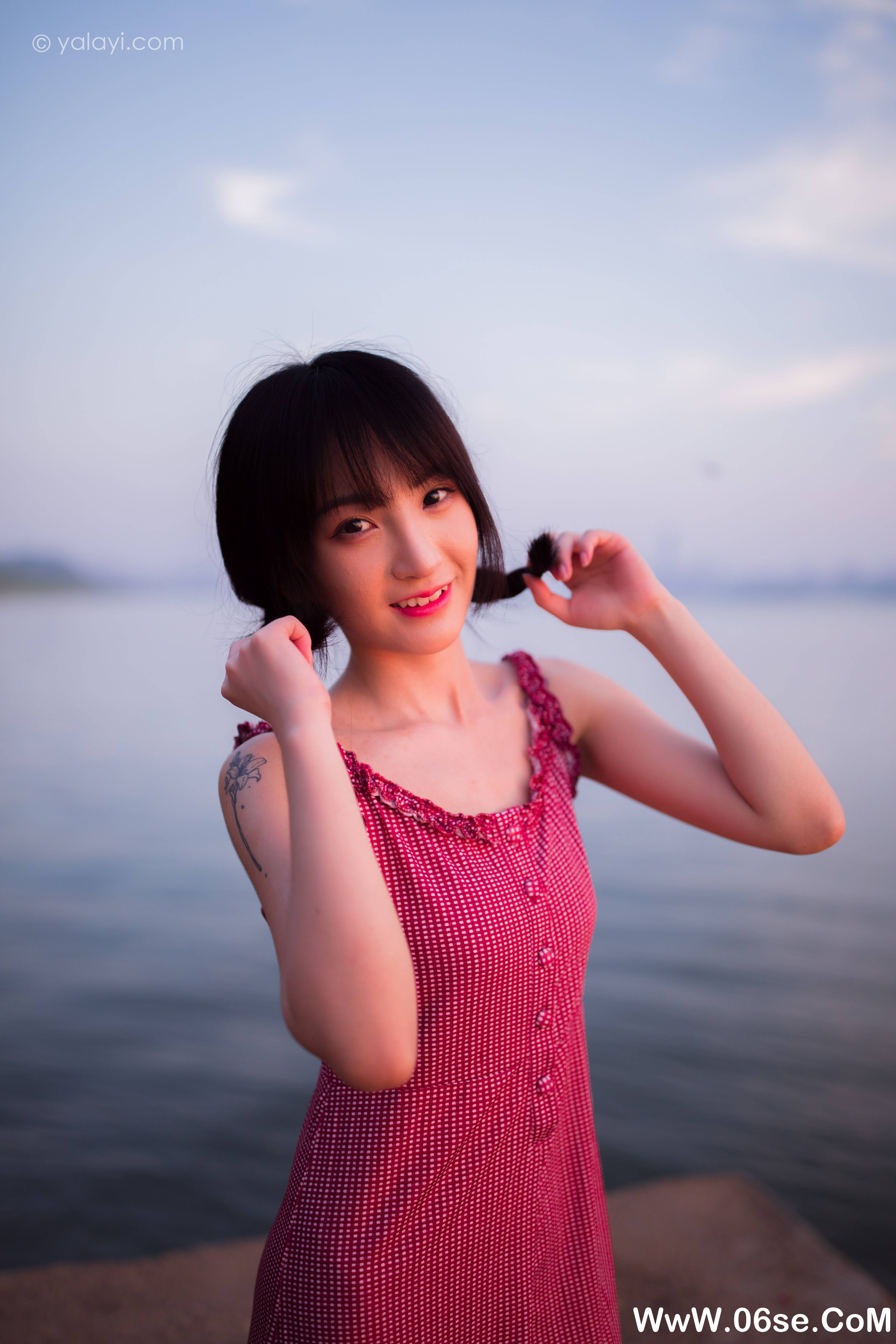 图片[24]-[YALAYI雅拉伊] 2020.09.09 NO.700 周周《杨柳岸》[48P+1P316M]-六色网