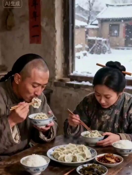 清未普通家庭大年初一的三餐吃什么?
