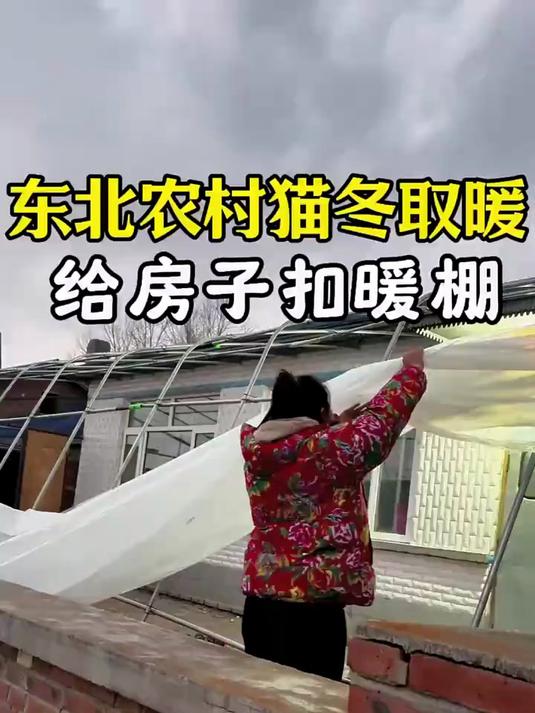 东北农村冬天独特的房子保暖方式