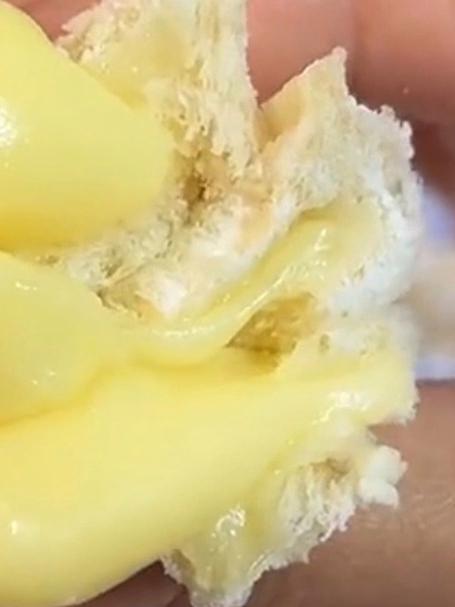 豪士「好吃」乳酸菌夹心小口袋面包手撕健康早餐蛋糕小零食