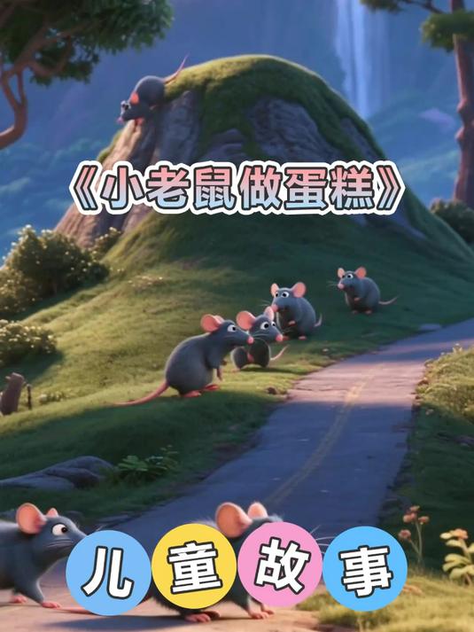 儿童故事:小老鼠做蛋糕