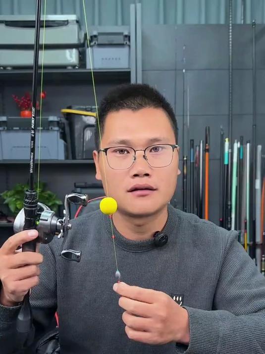 一分钟教会你冬季路亚逗钓鲫鱼非常好用的线组制作