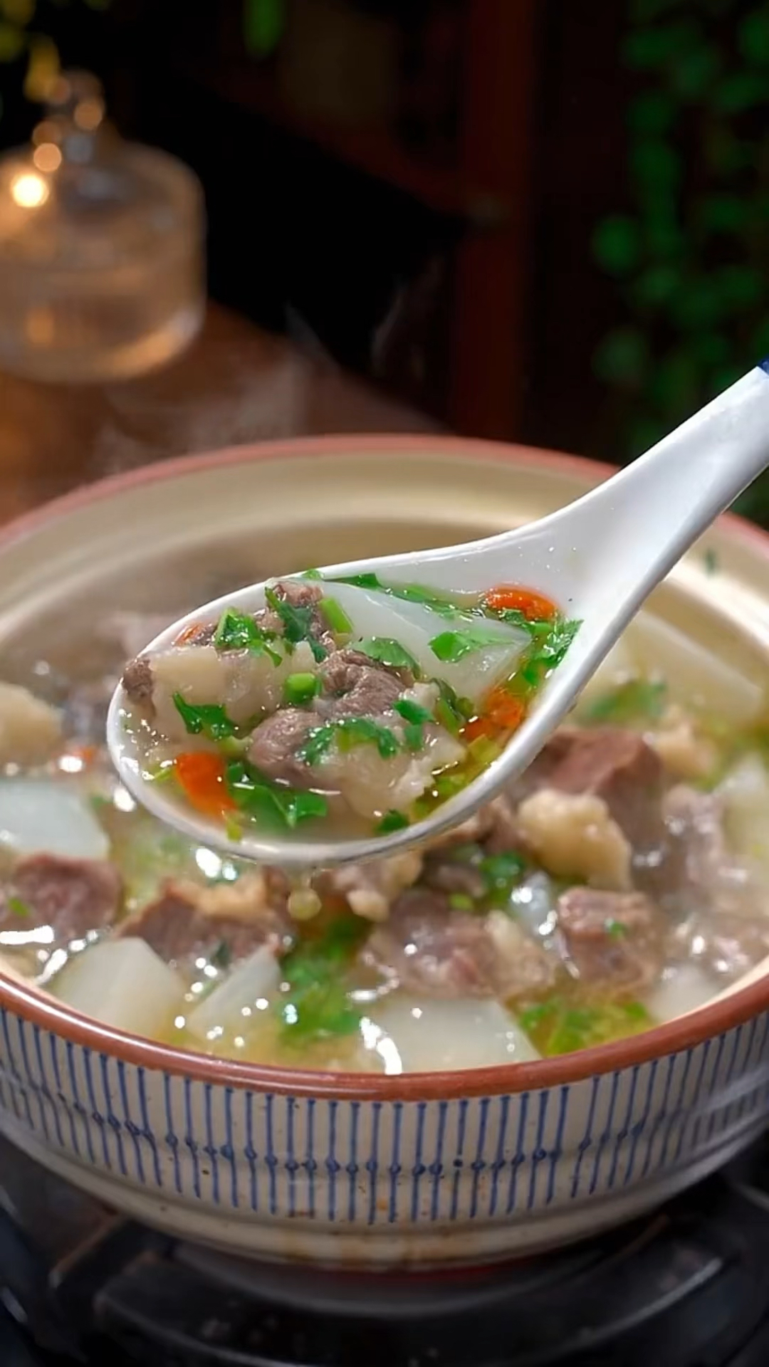 牛肉汤的家常做法