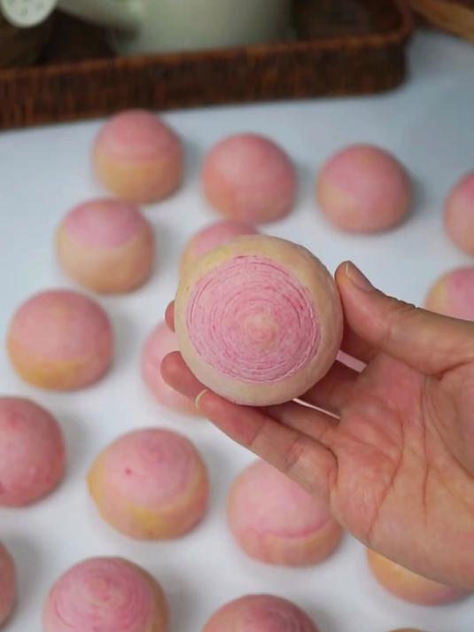 好看又好吃的螺旋酥做法原来这么简单～