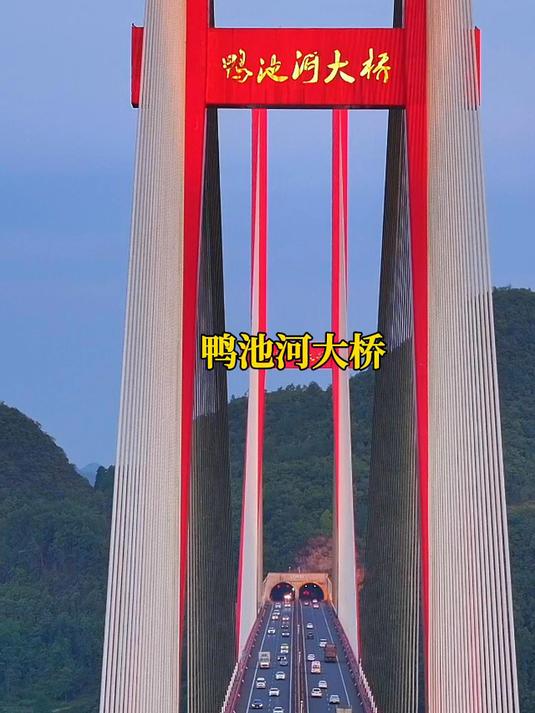 世界桥梁看中国,中国桥梁看贵州,鸭池河大桥——耗资7.8亿建造
