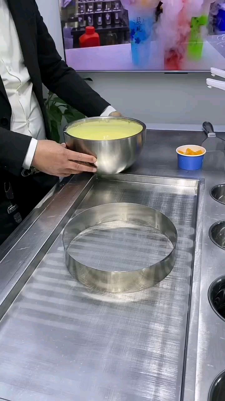厚切芒果炒酸奶