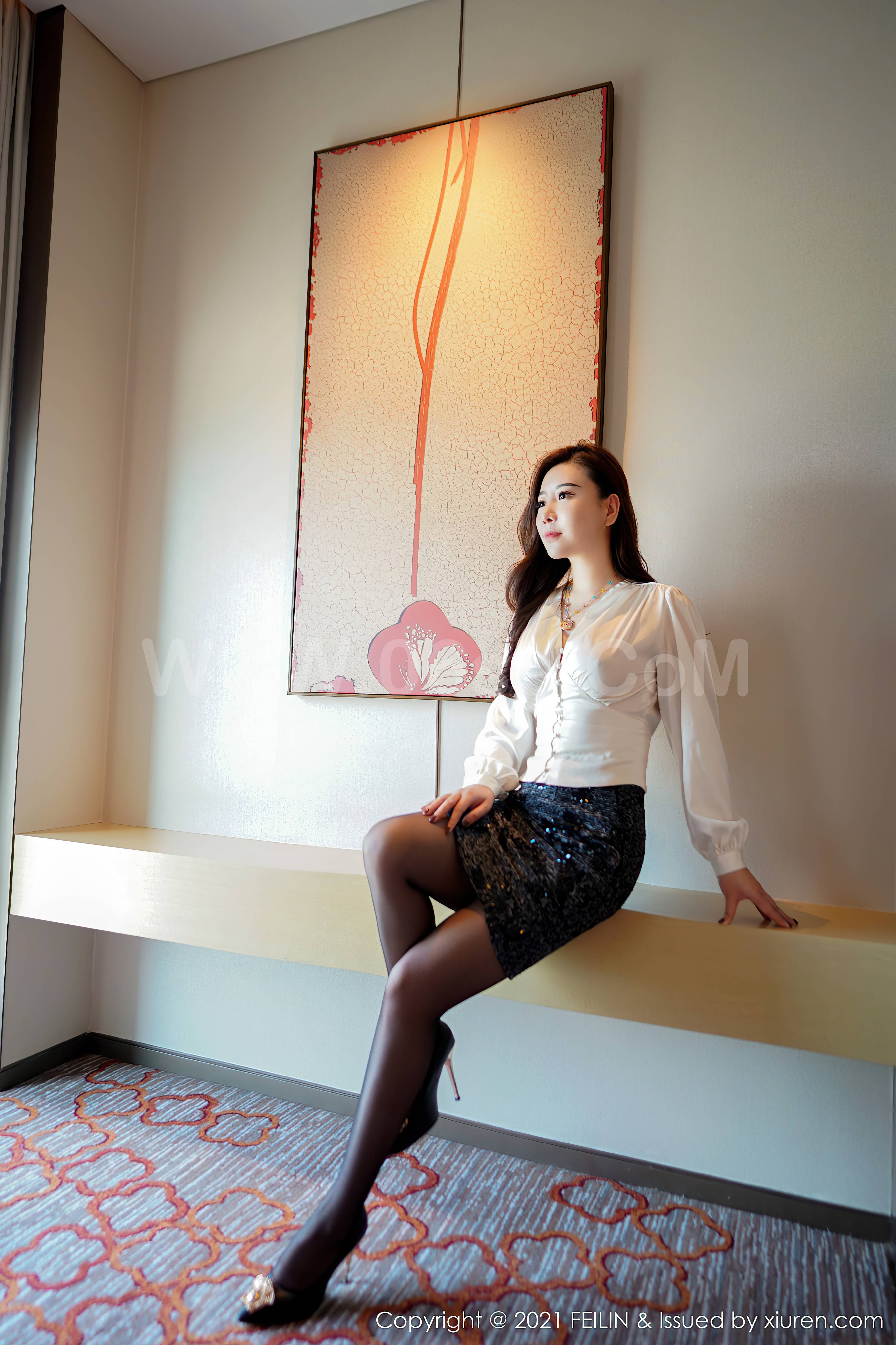 图片[7]-[FEILIN嗲囡囡] 2021.07.05 Vol.400 王婉悠Queen[51+1P527M]-六色网