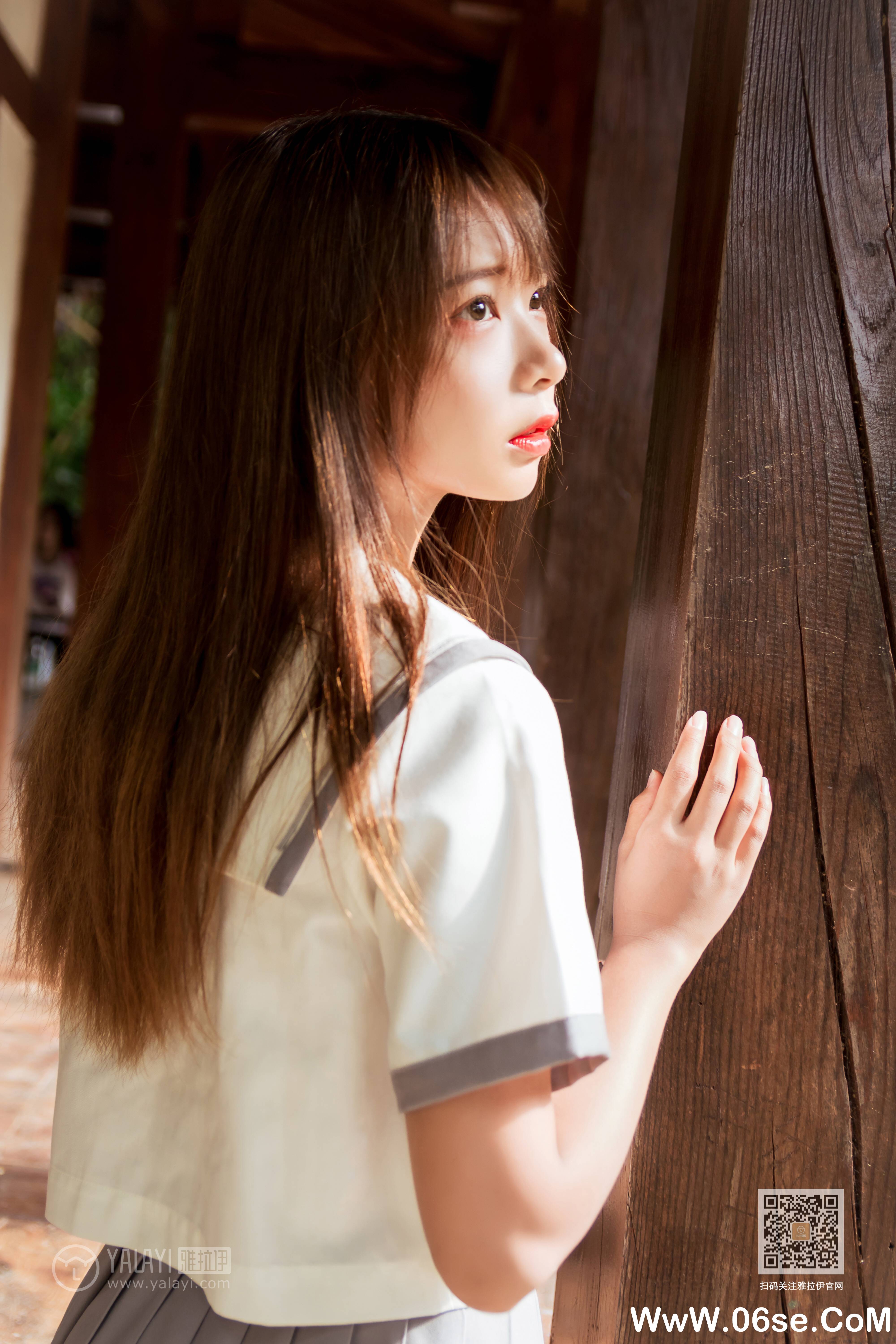 图片[8]-[YALAYI雅拉伊] 2019.11.25 NO.471 阿禾《越秀百褶裙少女》[42P+1P439M]-六色网