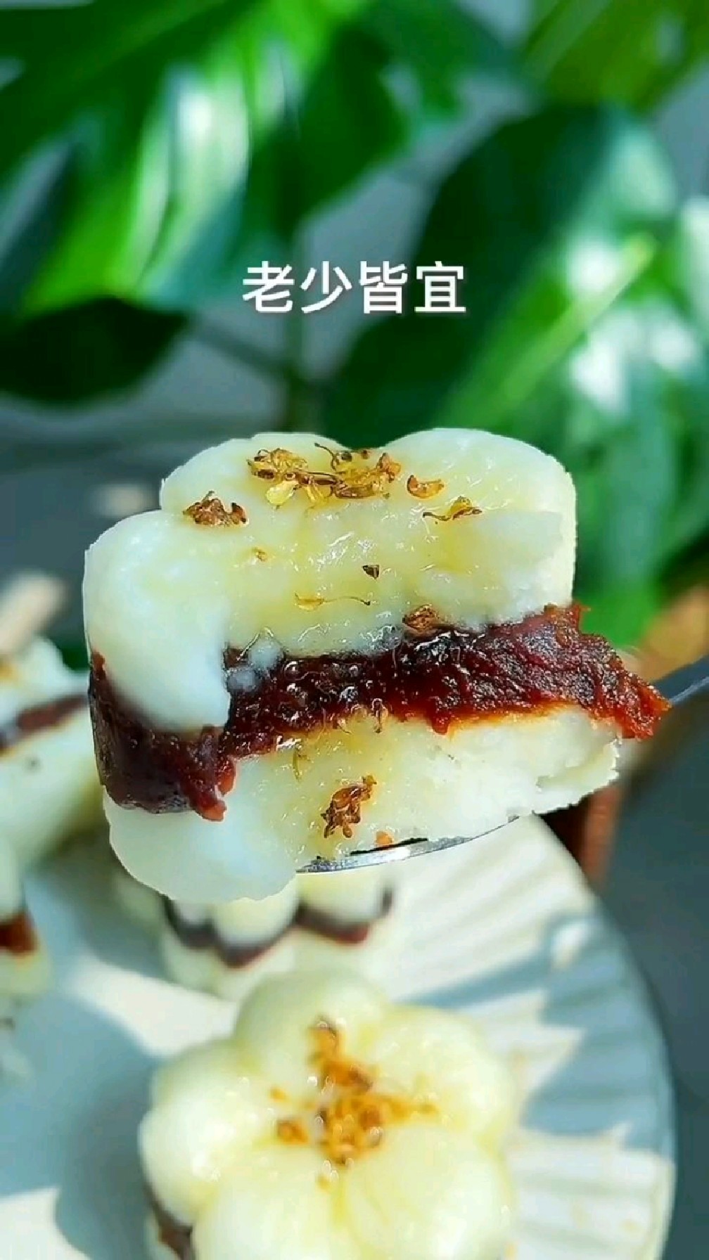 有牙没牙都爱吃的 山药枣泥糕