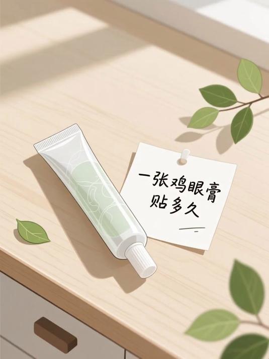 一张鸡眼膏贴多久 #健康扬帆季#