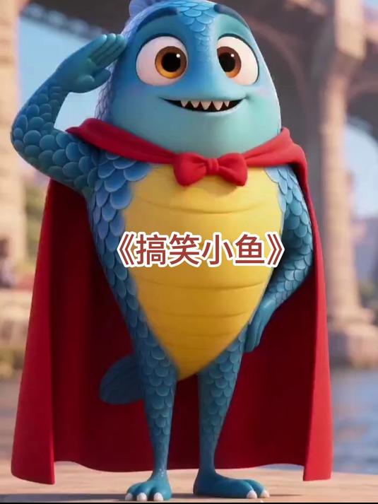 搞笑小鱼 搞笑视频 ai作品