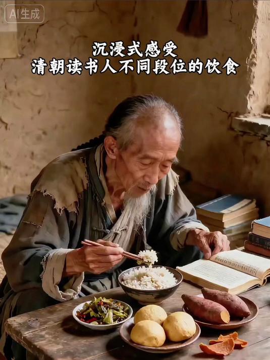 沉浸式感受清朝读书人不同阶段的饮食!