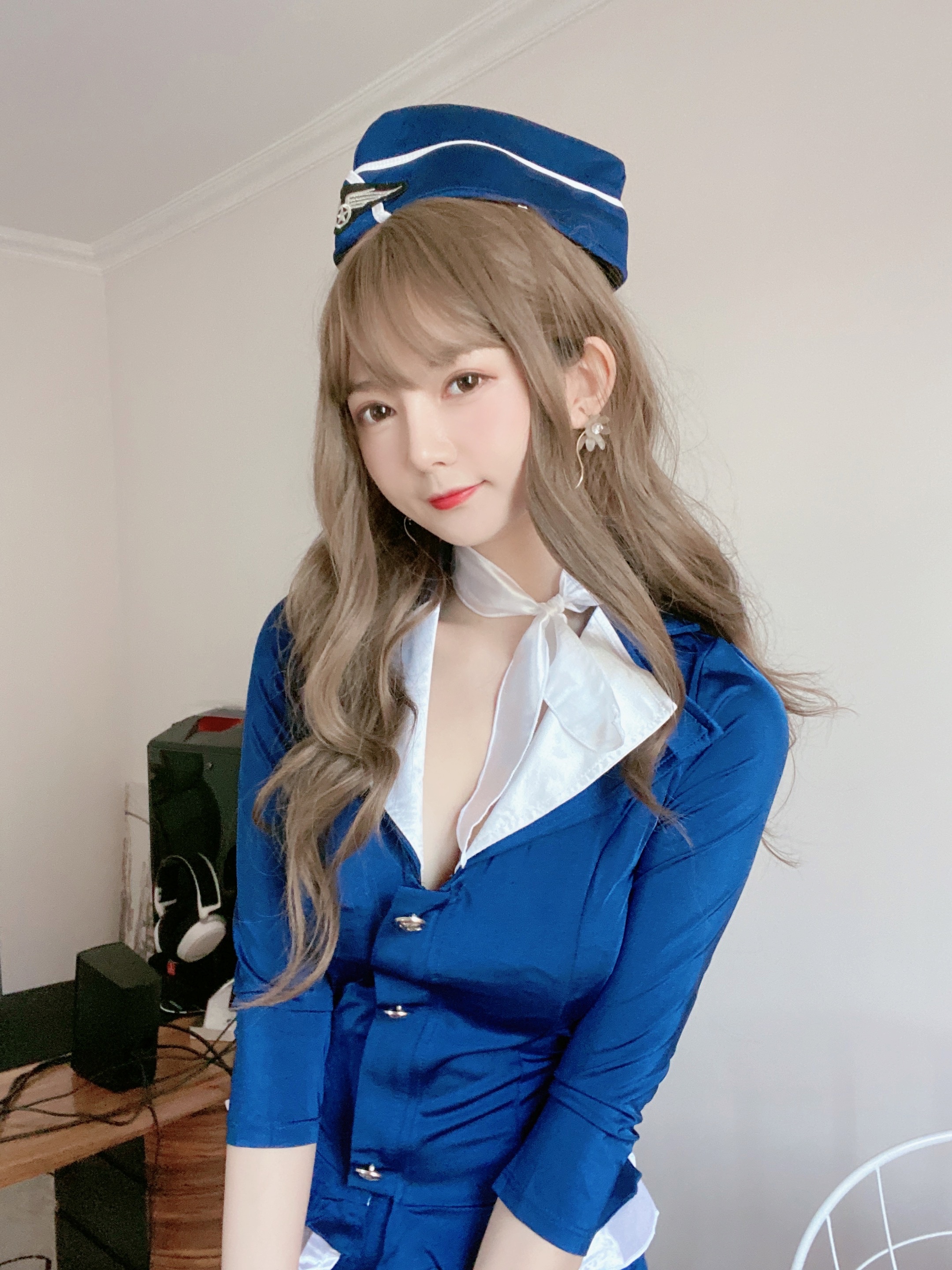 图片[8]-51酱 NO.007 — 蓝色制服装[35P+3V115M]-六色网