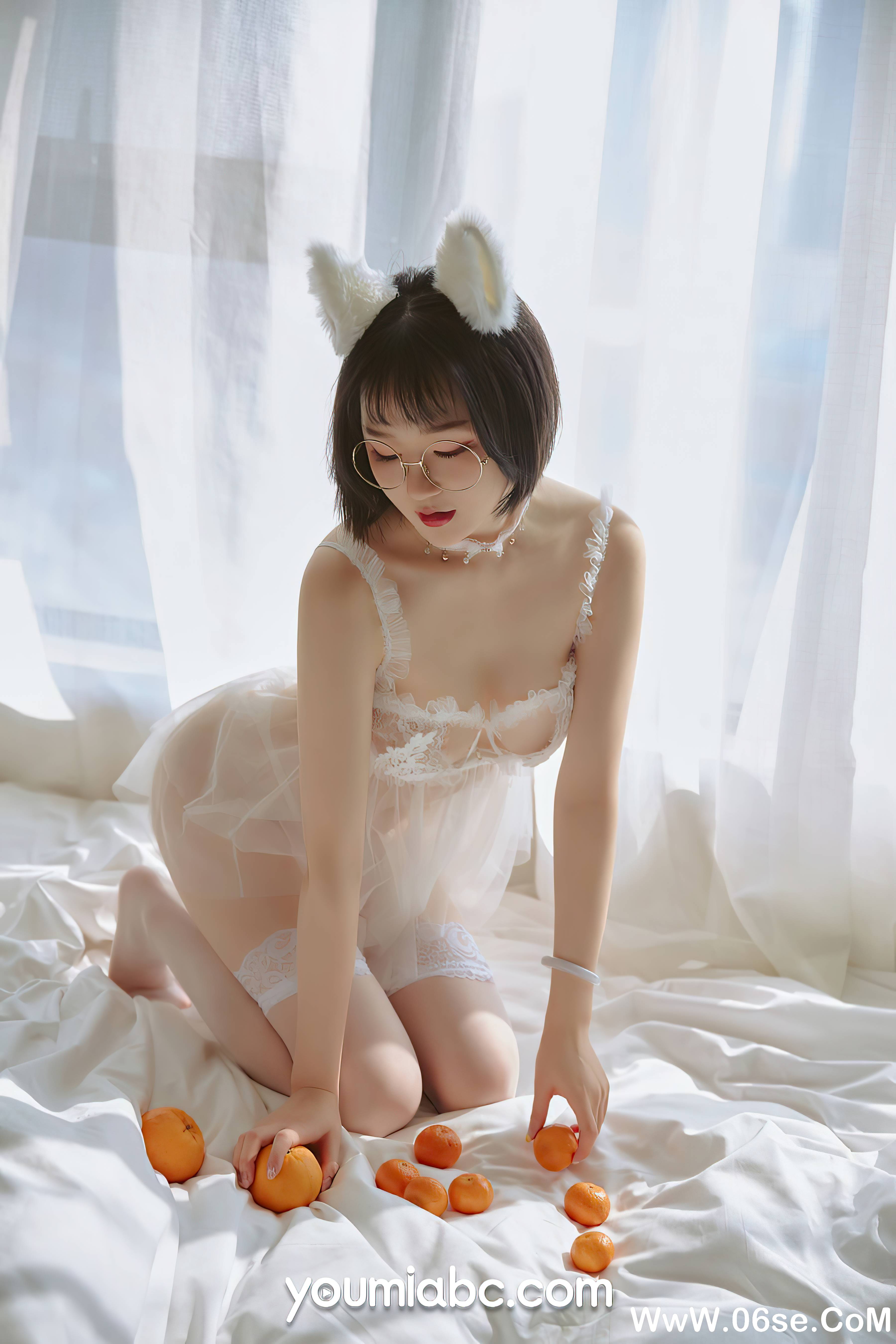 图片[6]-[YouMi尤蜜] 2021.07.15 猫系女孩饲养法则 龙女宝宝[32+1P540M]-六色网