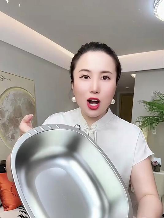厨房空间大师!蛋形和面盆不锈钢,一盆替代多工具