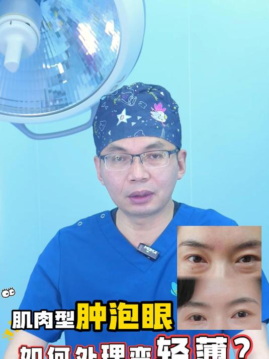关于肌肉型肿泡眼,如何变好看?关键就在这几个点