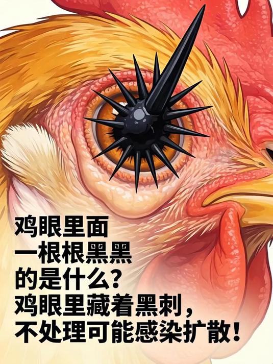 鸡眼里面一根根黑黑的是什么？鸡眼里藏着黑刺，不处理可能感染扩散！