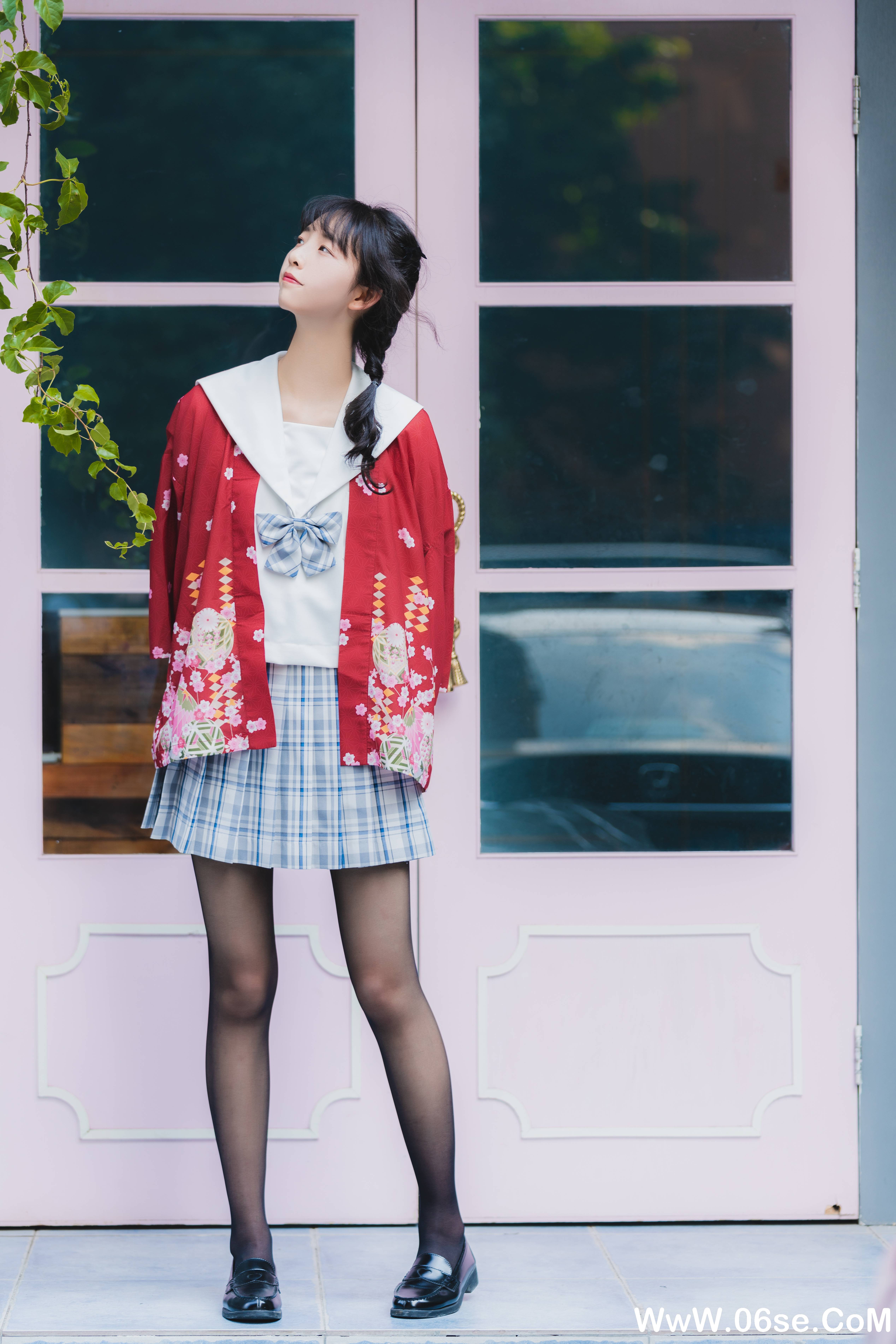 图片[2]-西瓜少女 NO.003 – 凤凰新村JK户外[57P1.3G]-六色网