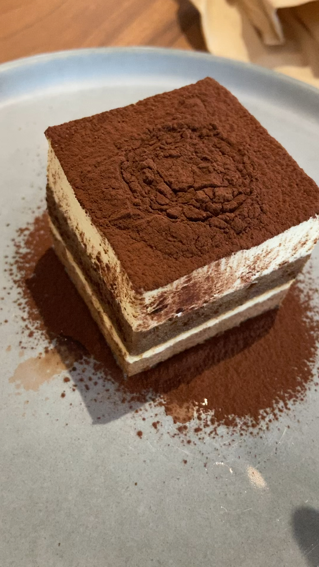 打卡必胜客流心提拉米苏