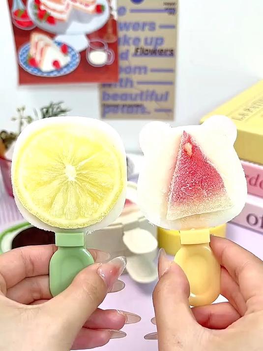 宝宝不爱吃水果?做成卡通雪糕,抢着吃光光,太方便了吧