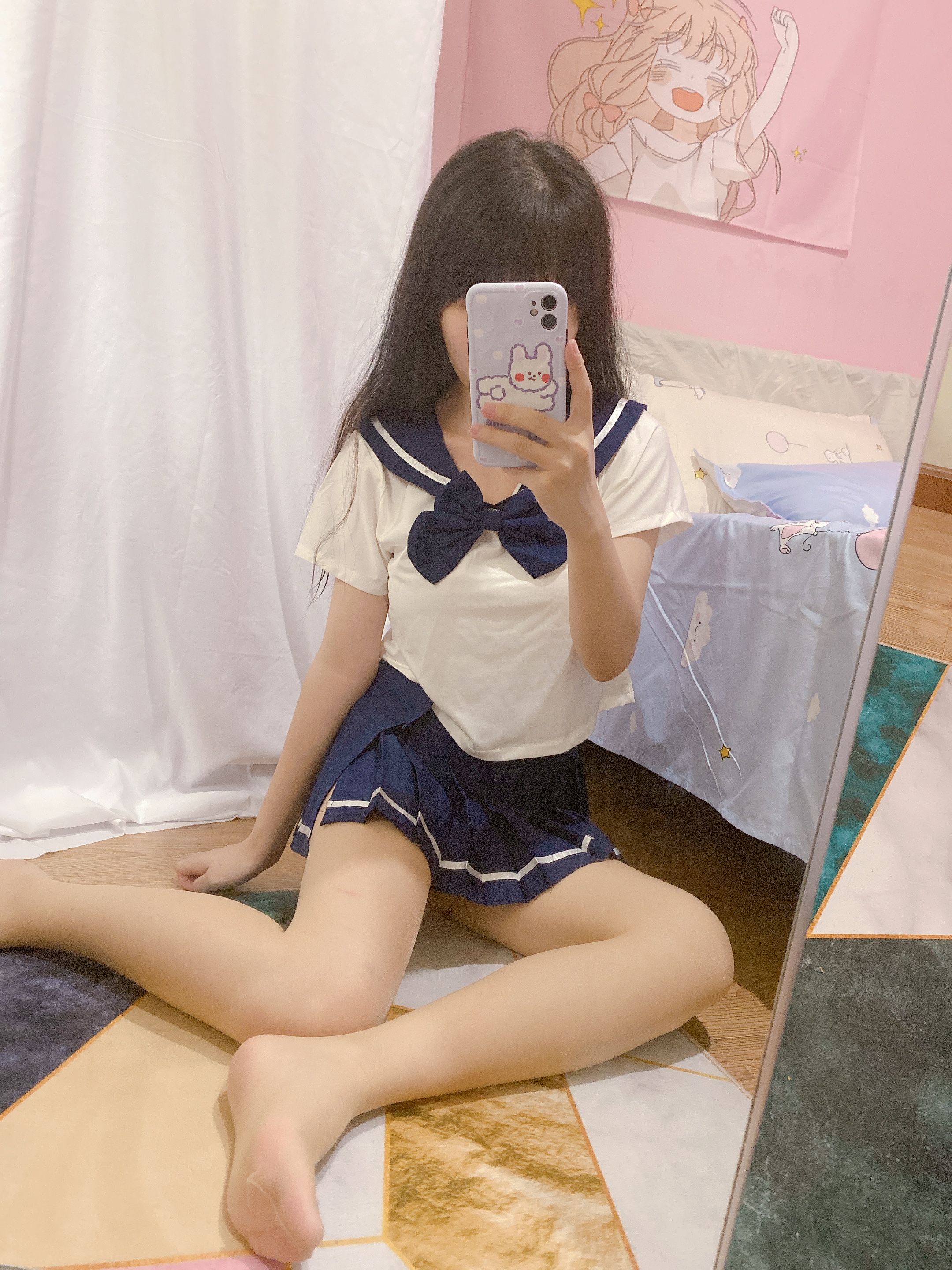 usejan NO.006 — 肉丝妹妹 [55P+1V113M]-六色网