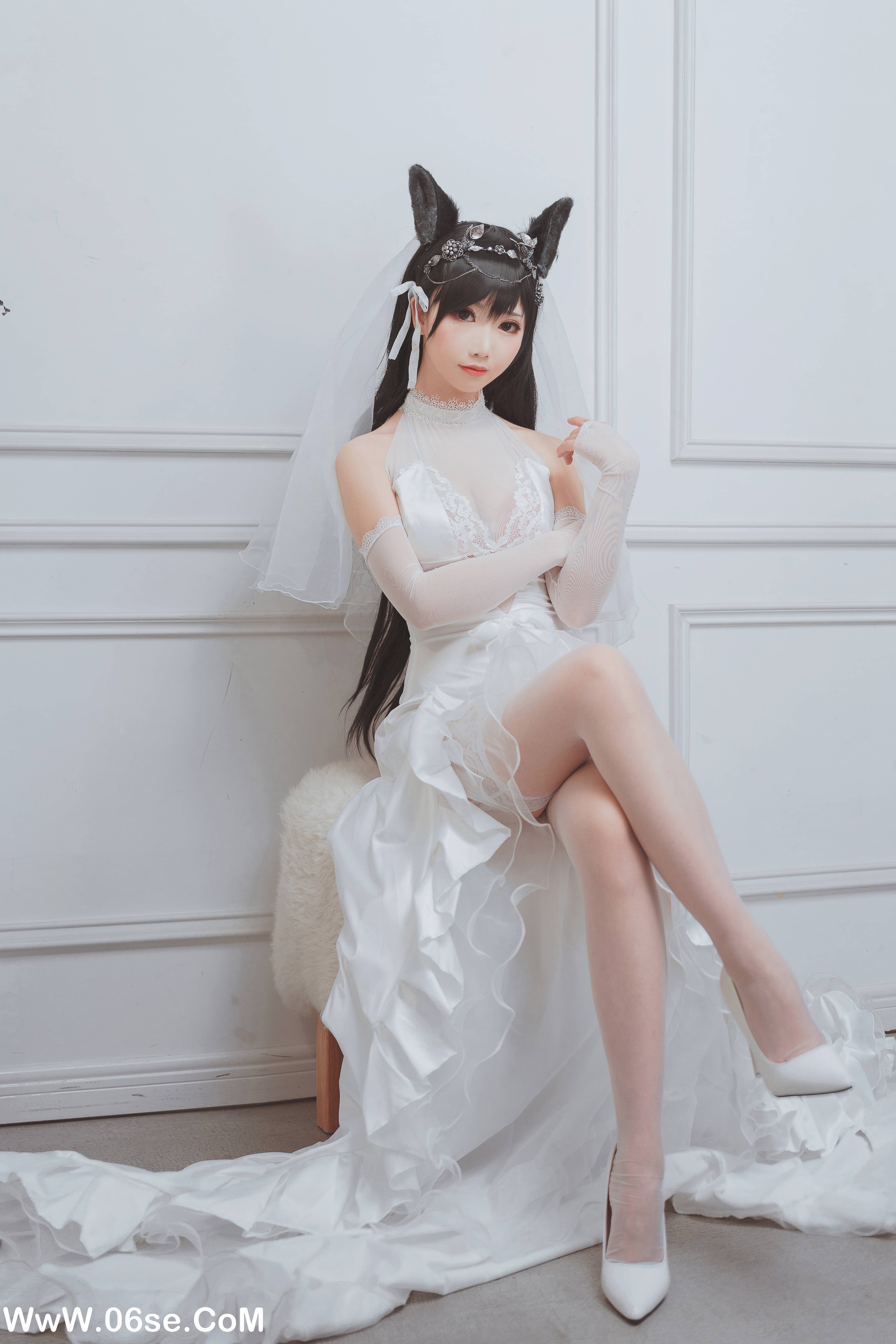 图片[12]-Coser面饼仙儿 NO.052 – 爱宕花嫁 [29P247M]-六色网