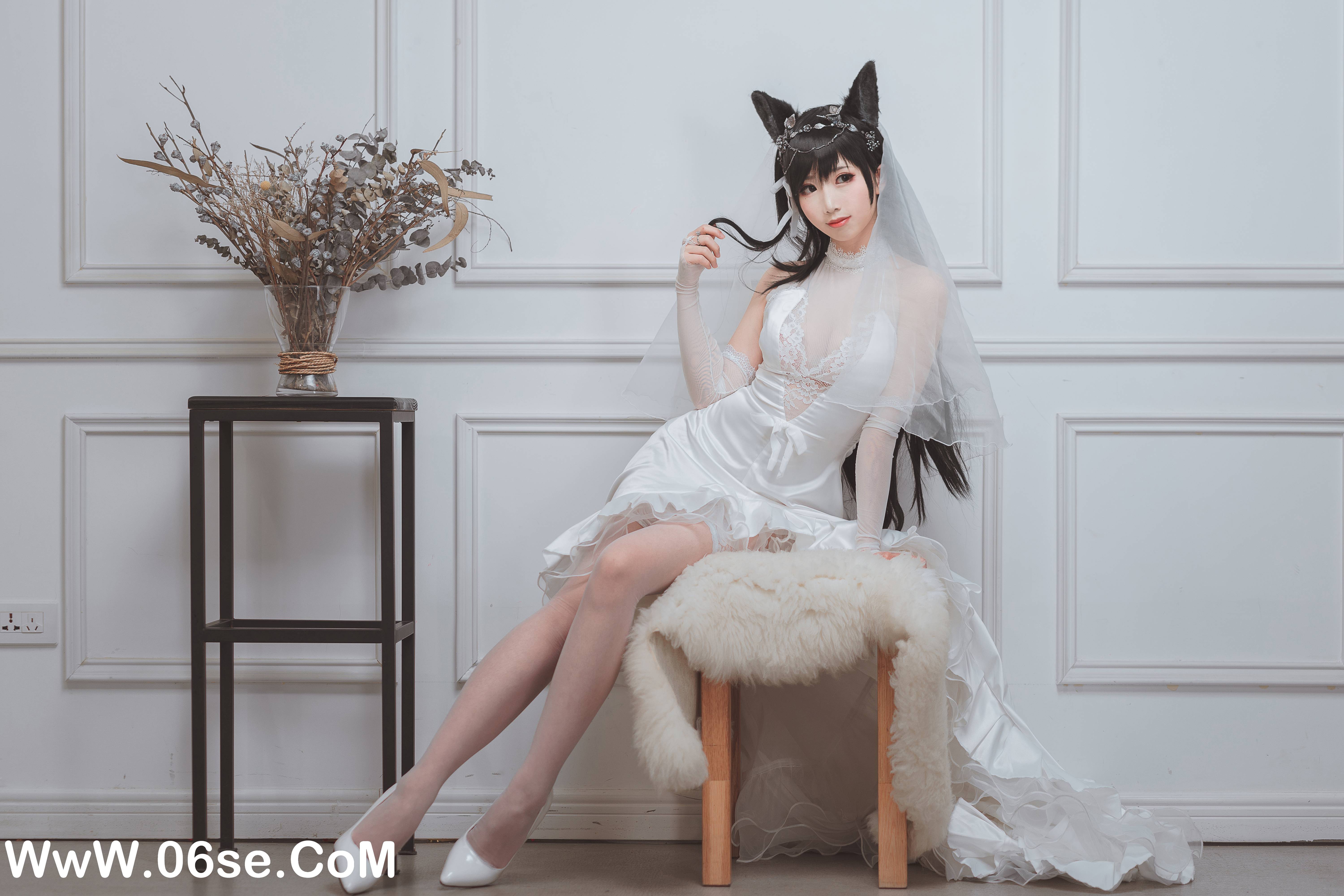 图片[14]-Coser面饼仙儿 NO.052 – 爱宕花嫁 [29P247M]-六色网
