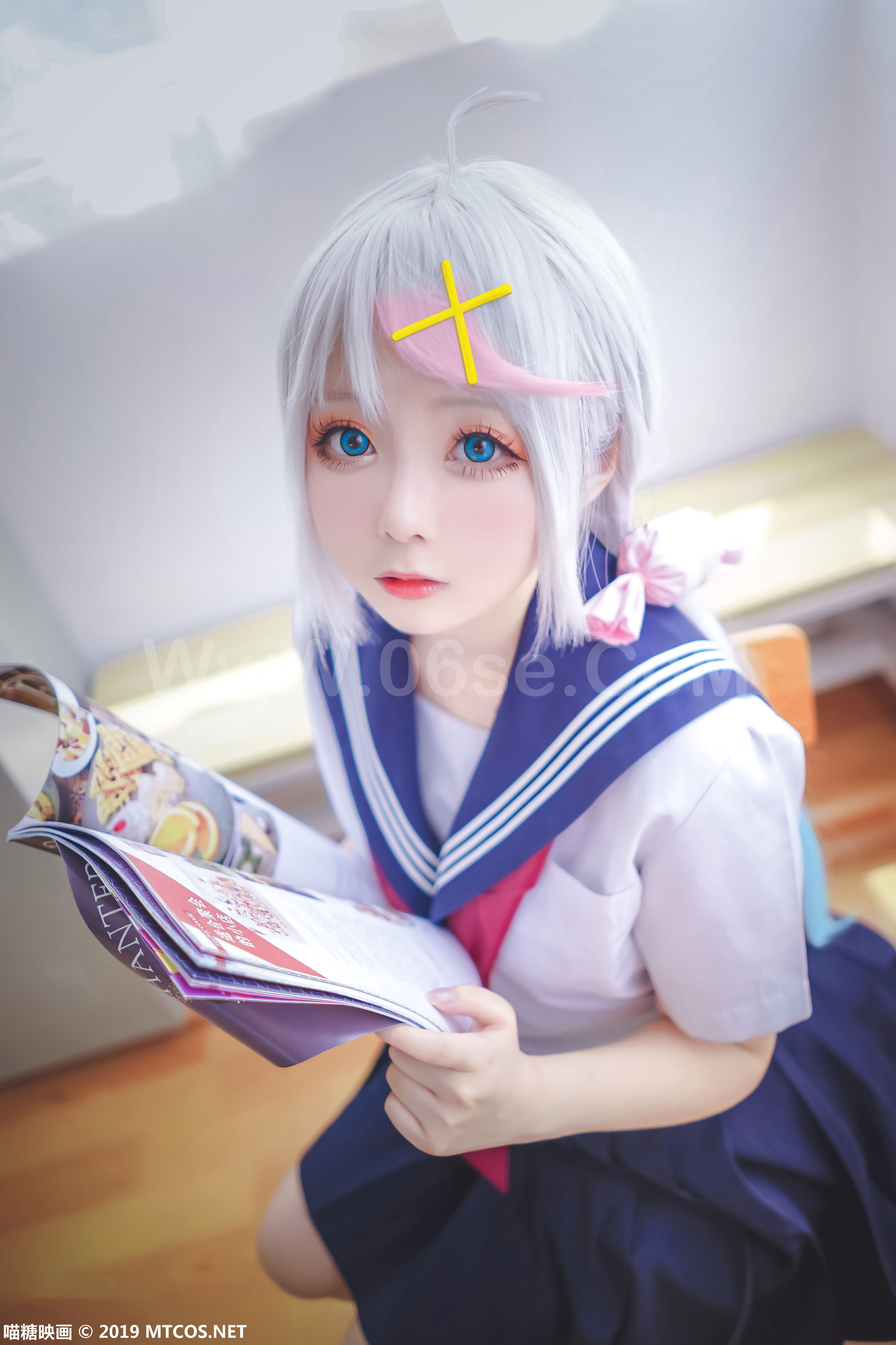 图片[15]-[MTCos] 喵糖映画 Vol.058 嶋葵 甜心小萝莉-六色网