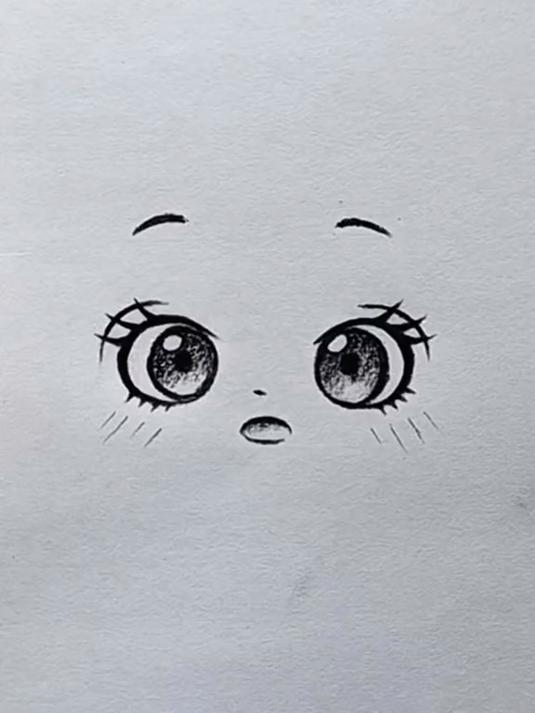 可爱的眼睛画法